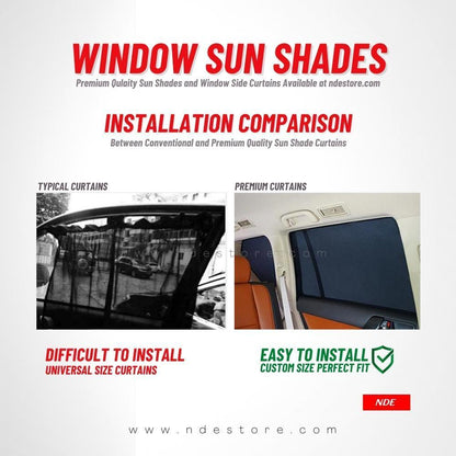 SUN SHADE PREMIUM QUALITY FOR DAIHATSU CUORE - ndestore.com