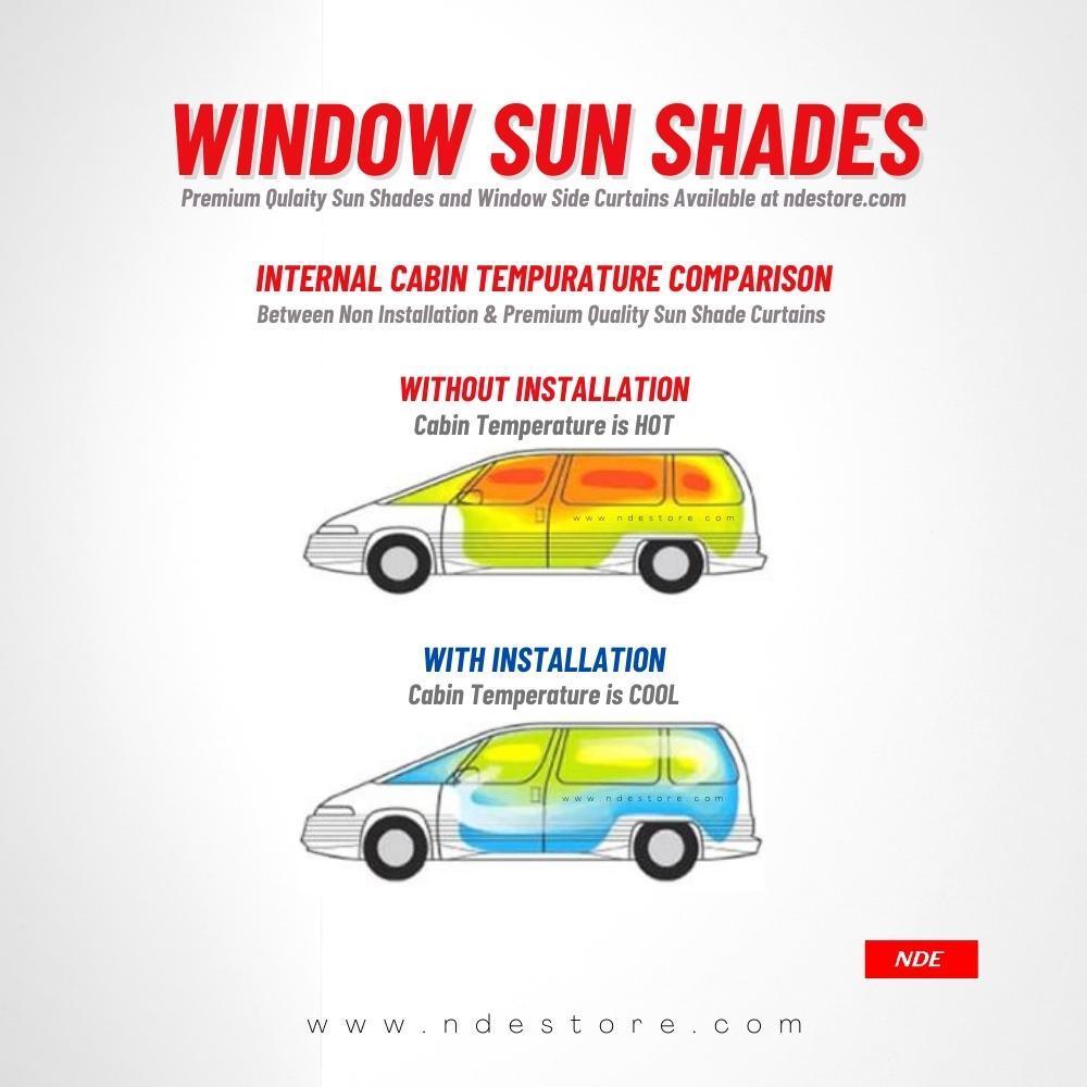 SUN SHADE PREMIUM QUALITY FOR DAIHATSU CUORE - ndestore.com