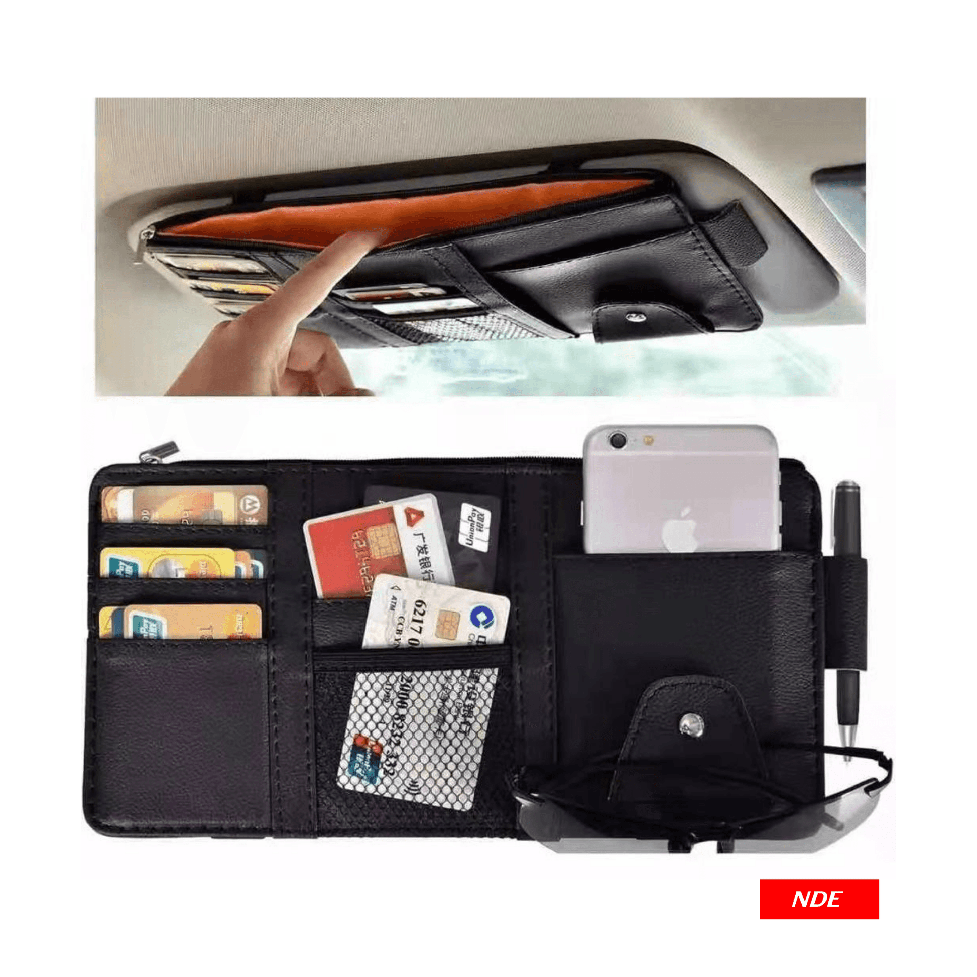 SUN VISOR, STORAGE BAG AND ORGANIZER - ndestore.com