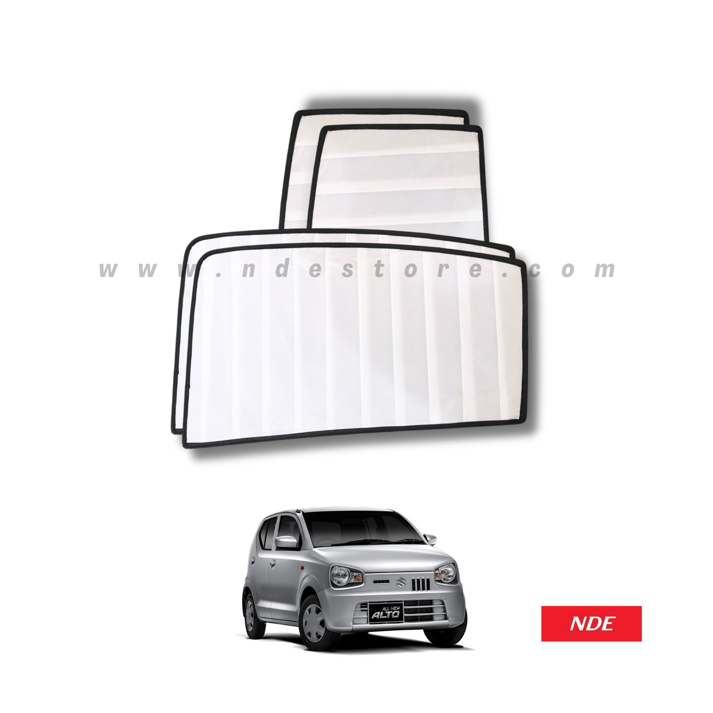 SUN SHADE WHITE WRINKLE FOR SUZUKI ALTO