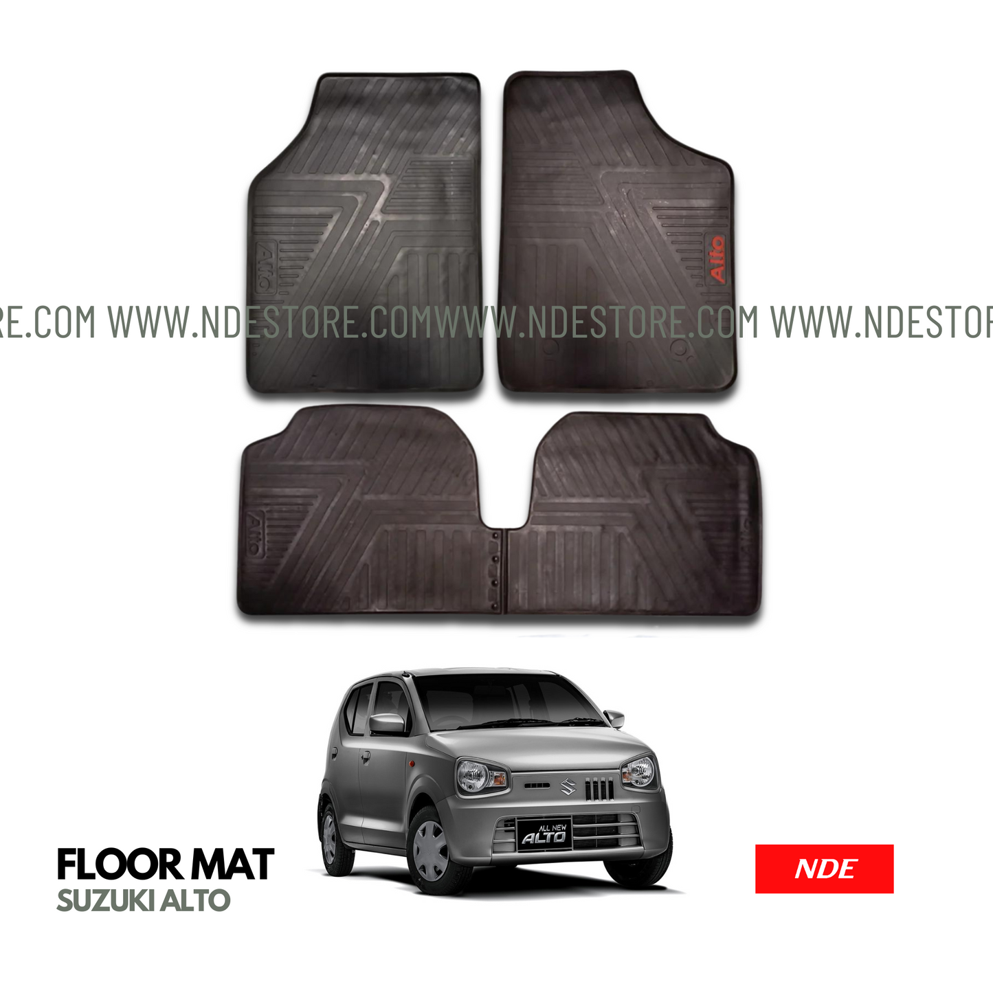 FLOOR MAT RUBBER FOR SUZUKI ALTO (2018-2024)