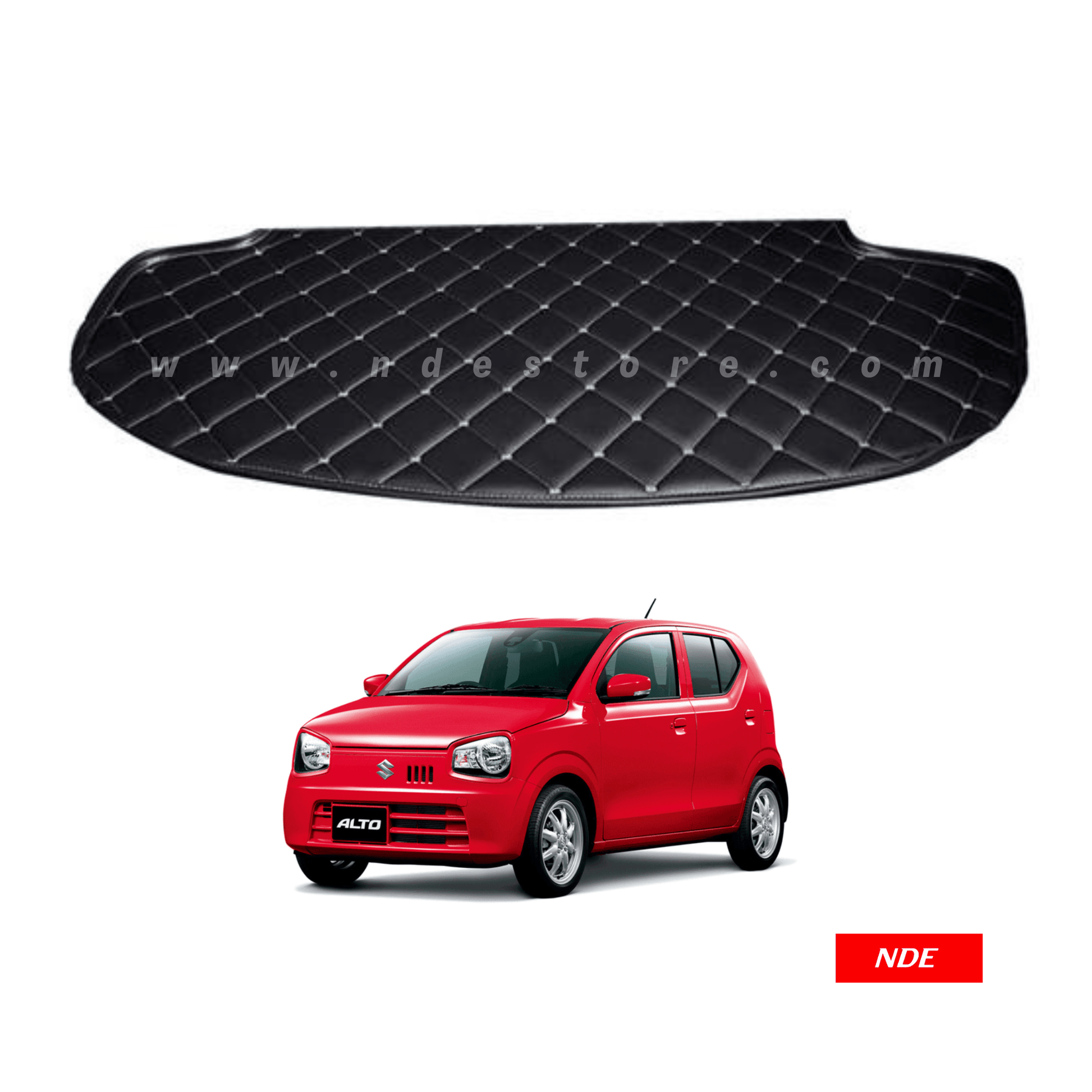 TRUNK FLOOR MAT 7D STYLE FOR SUZUKI ALTO (2018-2024) - ndestore.com