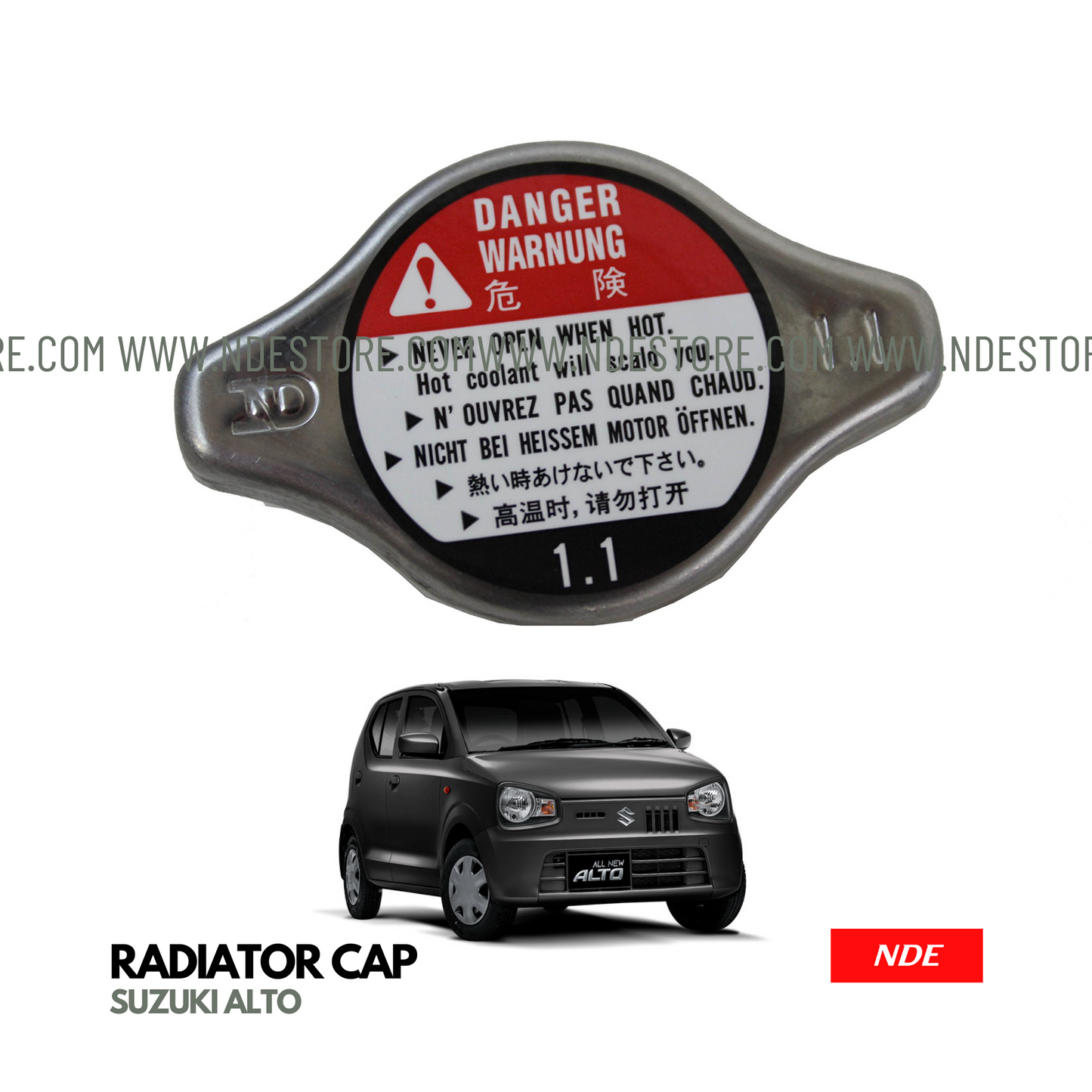 RADIATOR CAP FOR SUZUKI ALTO (2018-2024)