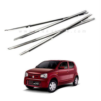 WEATHER STRIP STEEL WITH CHROME FOR SUZUKI ALTO (2018-2024)