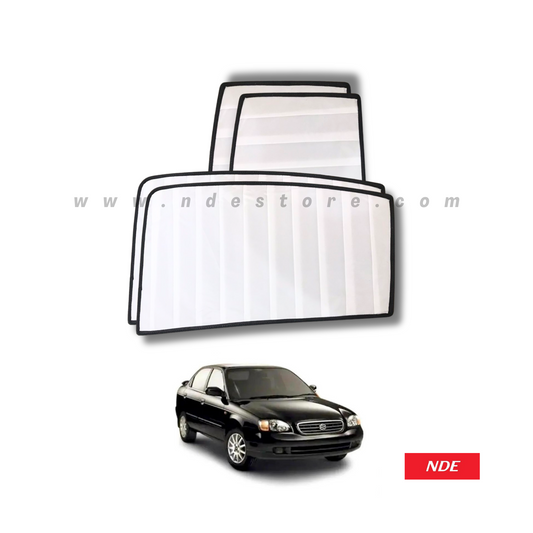 SUN SHADE WHITE WRINKLE FOR SUZUKI BALENO - ndestore.com