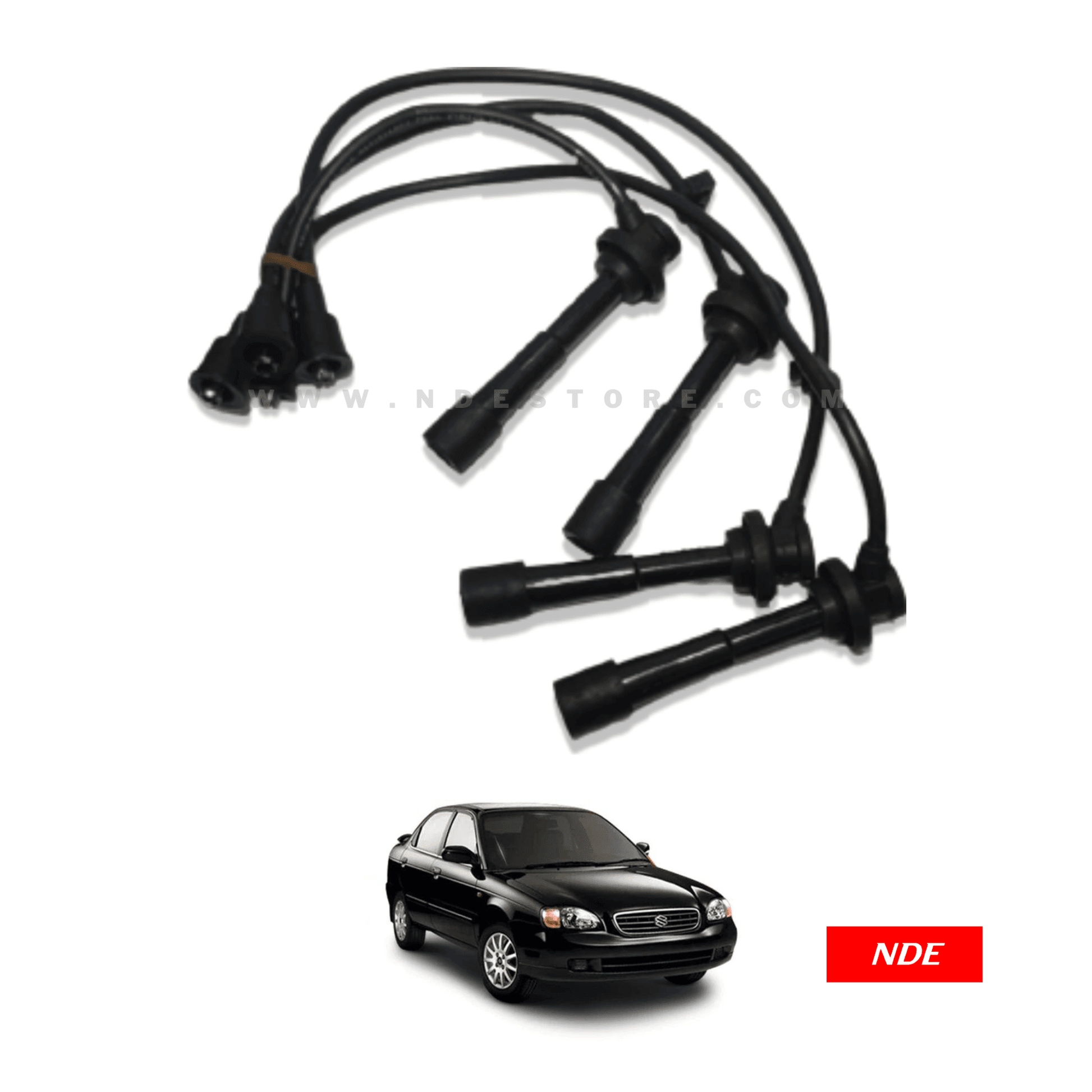 IGNITION WIRE, SPARK PLUG WIRE FOR SUZUKI BALENO (MADE IN JAPAN) - ndestore.com