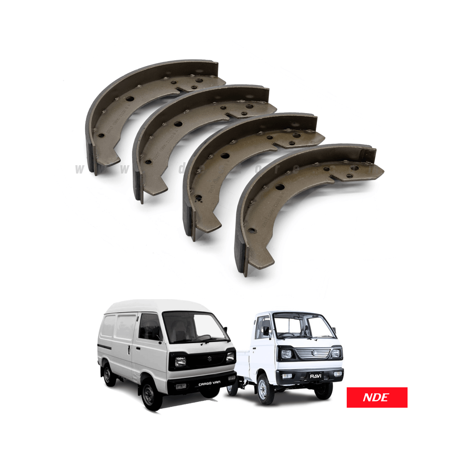 BRAKE, BRAKE SHOE SET FRONT FOR SUZUKI BOLAN - ndestore.com