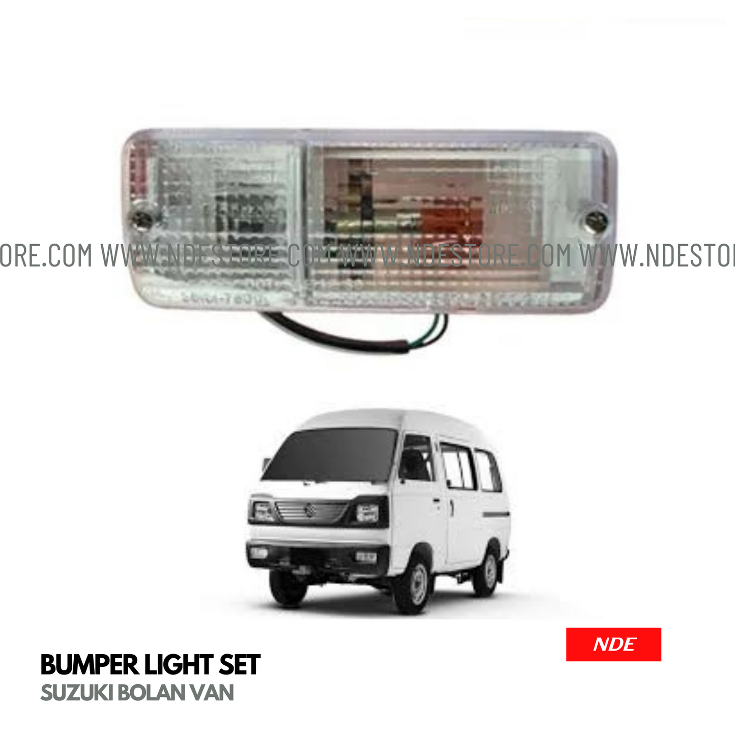 BUMPER LIGHT ASSY FOR SUZUKI BOLAN VAN (WHITE)