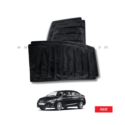 SUN SHADE BLACK WRINKLE FOR SUZUKI CIAZ - ndestore.com