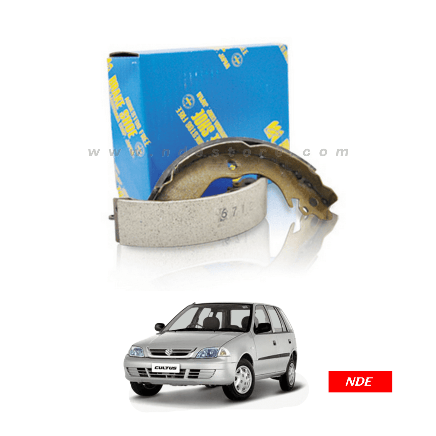 BRAKE SHOE KIT REAR MK FOR SUZUKI CULTUS (2004-2018) - ndestore.com