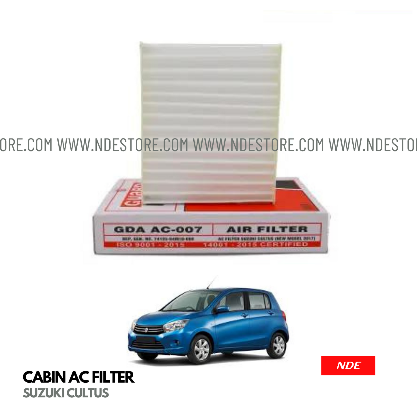 CABIN AC FILTER GUARD FILTER FOR SUZUKI CULTUS (2018-2024)