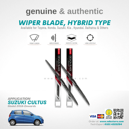 WIPER BLADE DENSO PREMIUM TYPE FOR SUZUKI CULTUS NEW (2018-2024) - ndestore.com