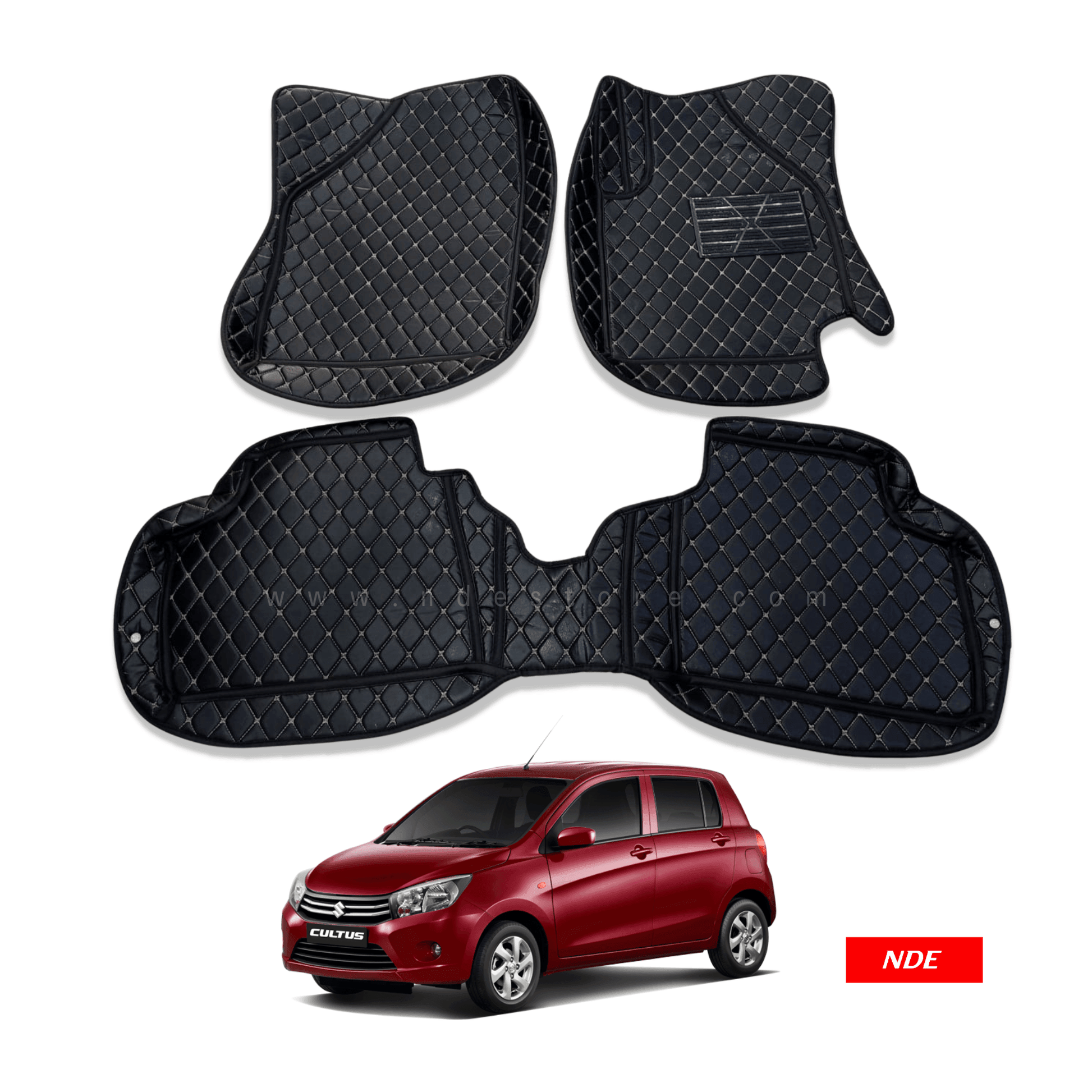 FLOOR MAT 7D STYLE FOR SUZUKI CULTUS (2018-2024) - ndestore.com