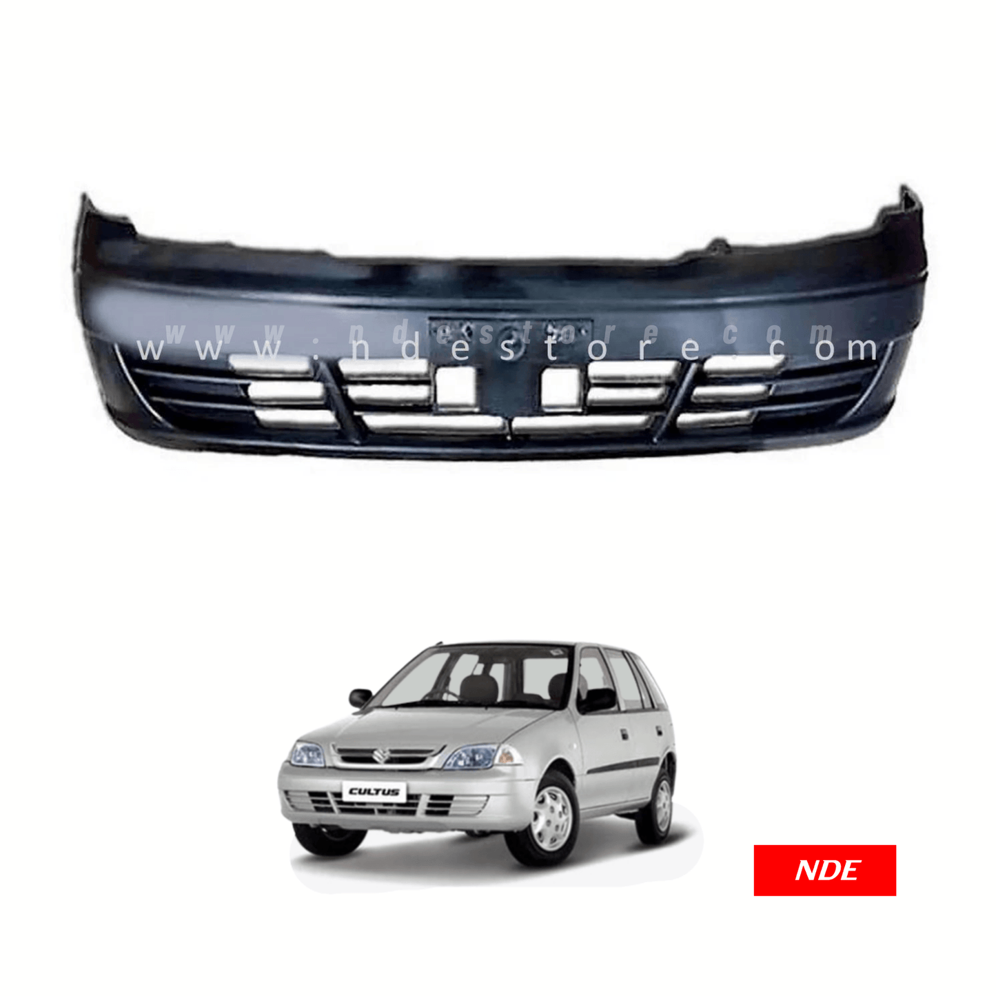 BUMPER ASSY FRONT FOR SUZUKI CULTUS (2004-2008) - ndestore.com