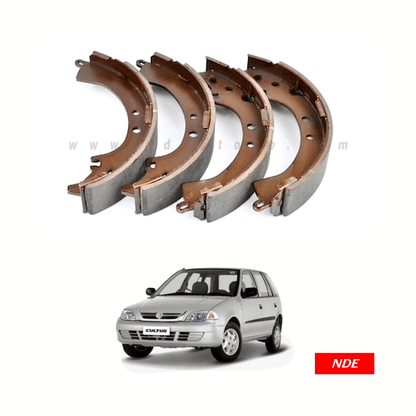 BRAKE, BRAKE SHOE KIT REAR GLORY FOR SUZUKI CULTUS (2004-2018) - ndestore.com