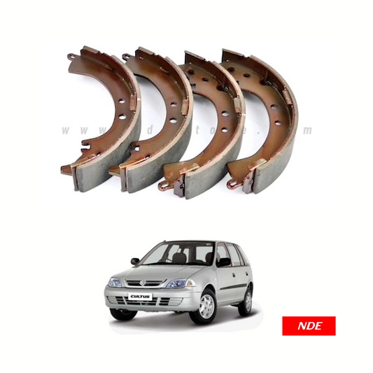 BRAKE, BRAKE SHOE KIT REAR GLORY FOR SUZUKI CULTUS (2004-2018)