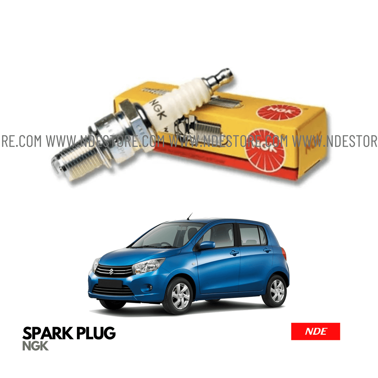 SPARK PLUG NGK FOR SUZUKI CULTUS (3 PIECES) (2018-2024) - ndestore.com