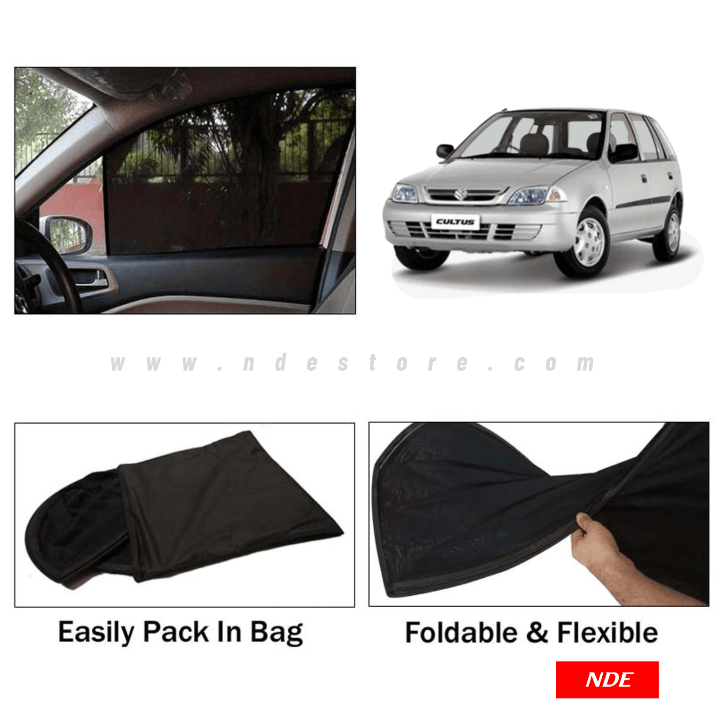 SUN SHADE FOLDING FOR SUZUKI CULTUS - ndestore.com