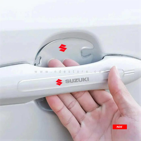 DOOR HANDLE GUARD TRANSPARENT PROTECTOR FOR SUZUKI