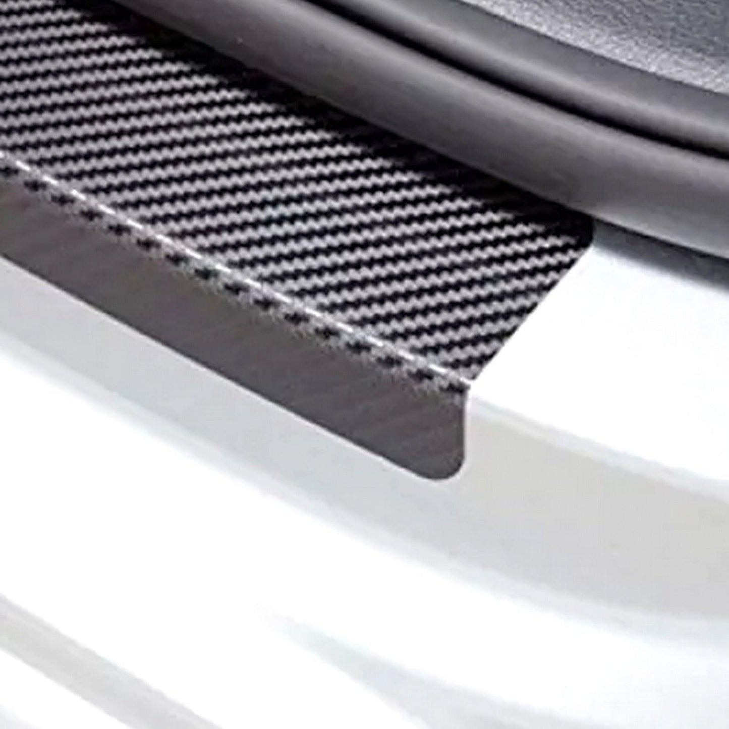 DOOR SILL AREA PROTECTION CARBON FIBER STICKER FOR SUZUKI JIMNY - ndestore.com