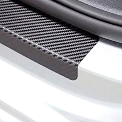 DOOR SILL AREA PROTECTION CARBON FIBER STICKER FOR TOYOTA PRADO