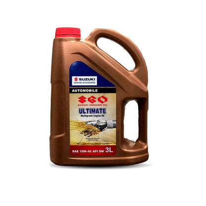 ENGINE OIL ULTIMATE SM 10W40 4L SUZUKI GENUINE OIL - ndestore.com