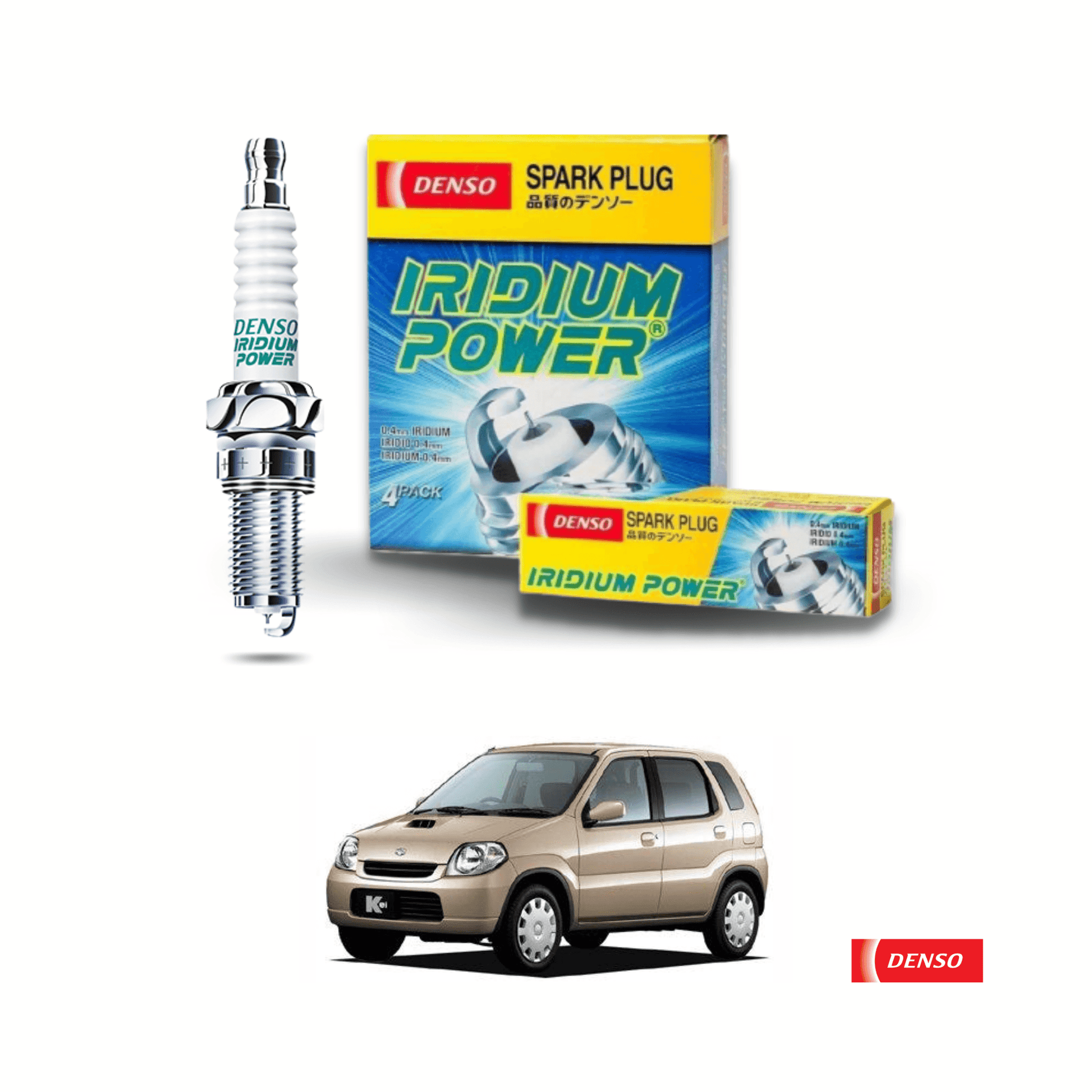 SPARK PLUG DENSO IRIDIUM POWER FOR SUZUKI KEI - ndestore.com