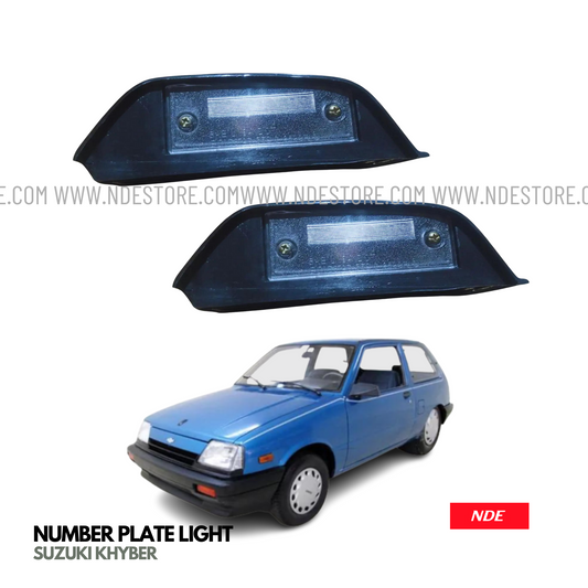 NUMBER PLATE LIGHT SET FOR SUZUKI MEHRAN (2 PIECES)