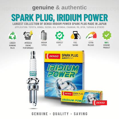 SPARK PLUG DENSO IRIDIUM FOR SUZUKI KIZASHI - ndestore.com