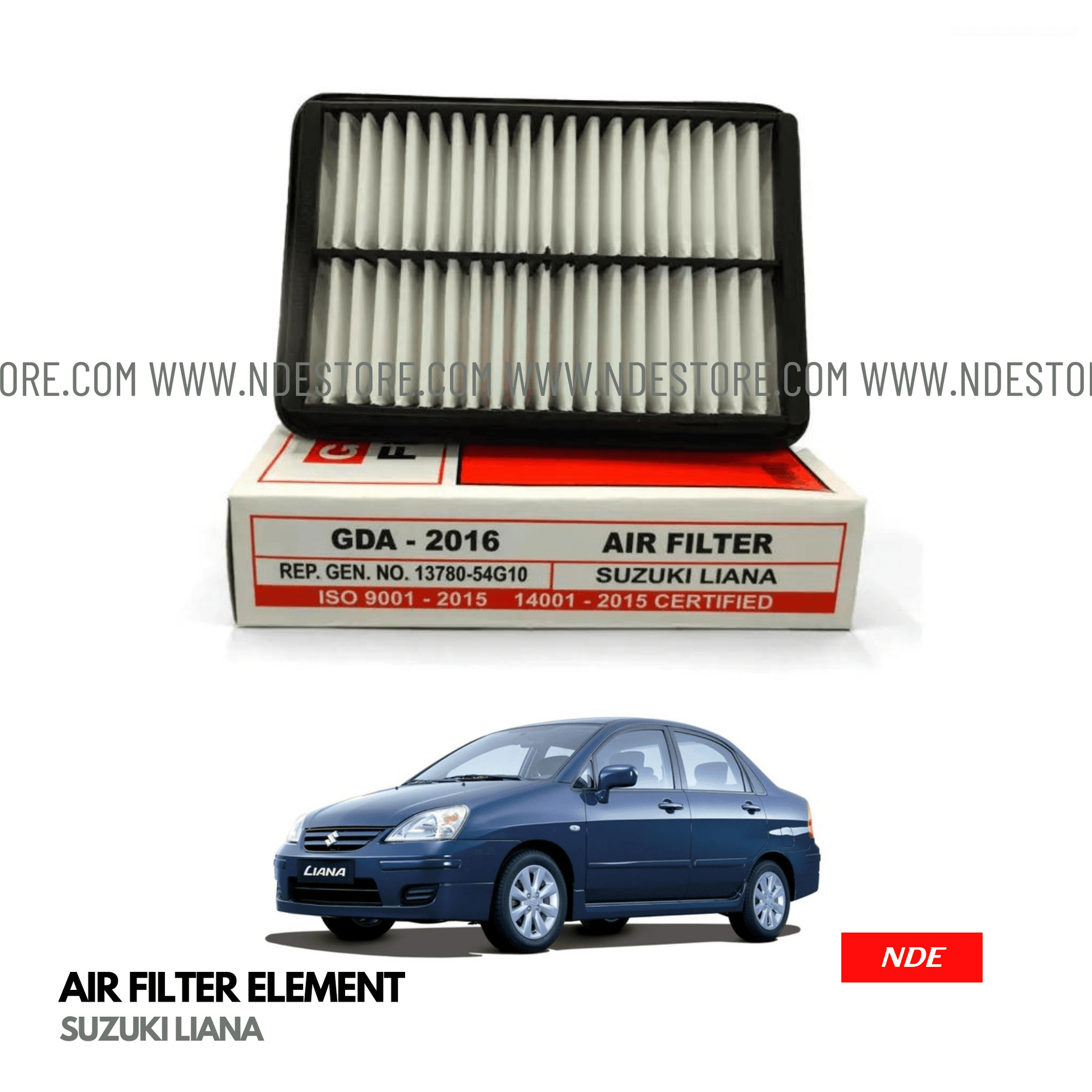 AIR FILTER ELEMENT GUARD FILTER FOR SUZUKI LIANA - ndestore.com