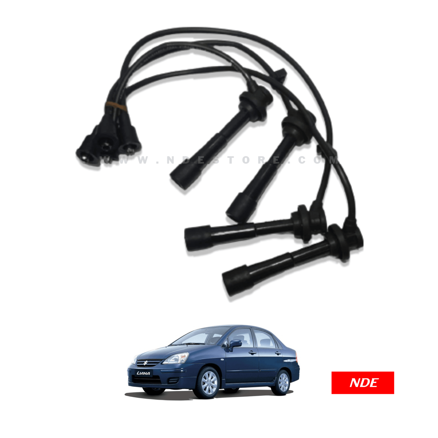 IGNITION WIRE, SPARK PLUG WIRE FOR SUZUKI LIANA (MADE IN JAPAN) - ndestore.com