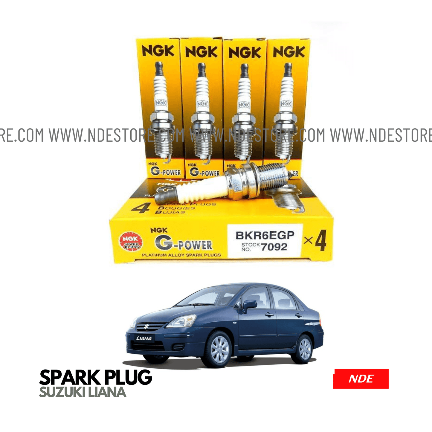 SPARK PLUG NGK G POWER FOR SUZUKI LIANA - ndestore.com