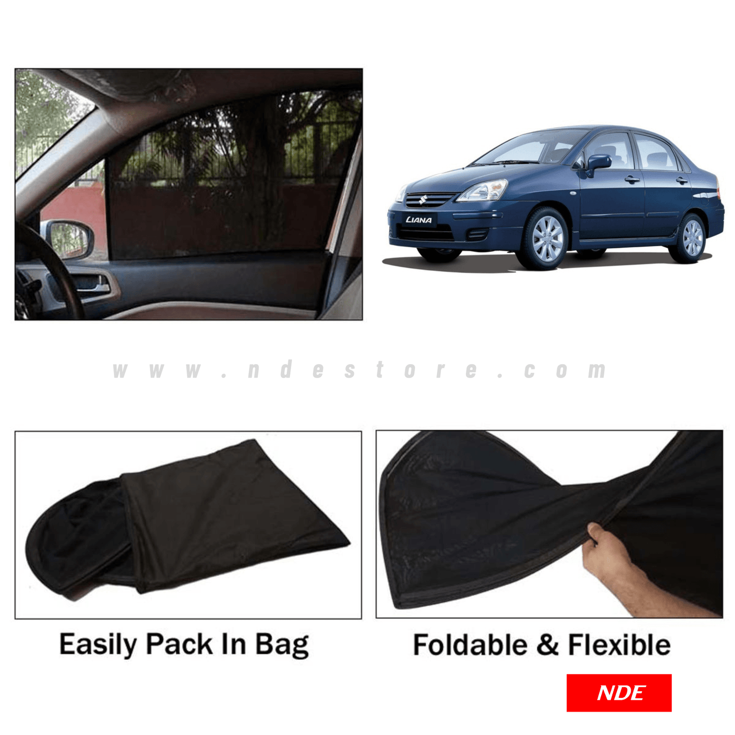 SUN SHADE FOLDING FOR SUZUKI LIANA - ndestore.com