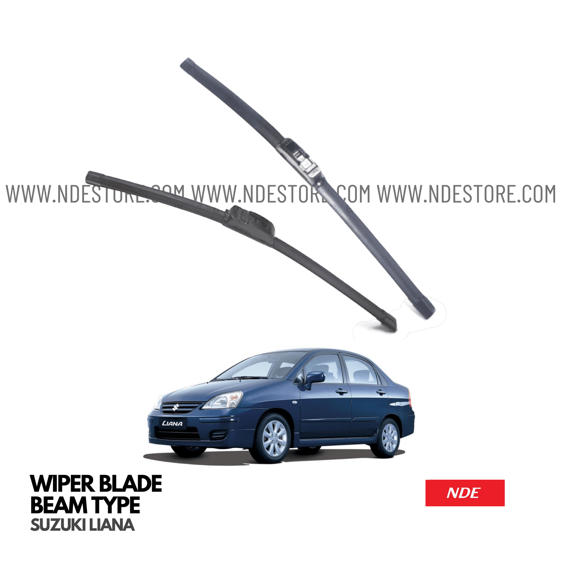 WIPER BLADE PREMIUM TYPE FOR SUZUKI LIANA - ndestore.com