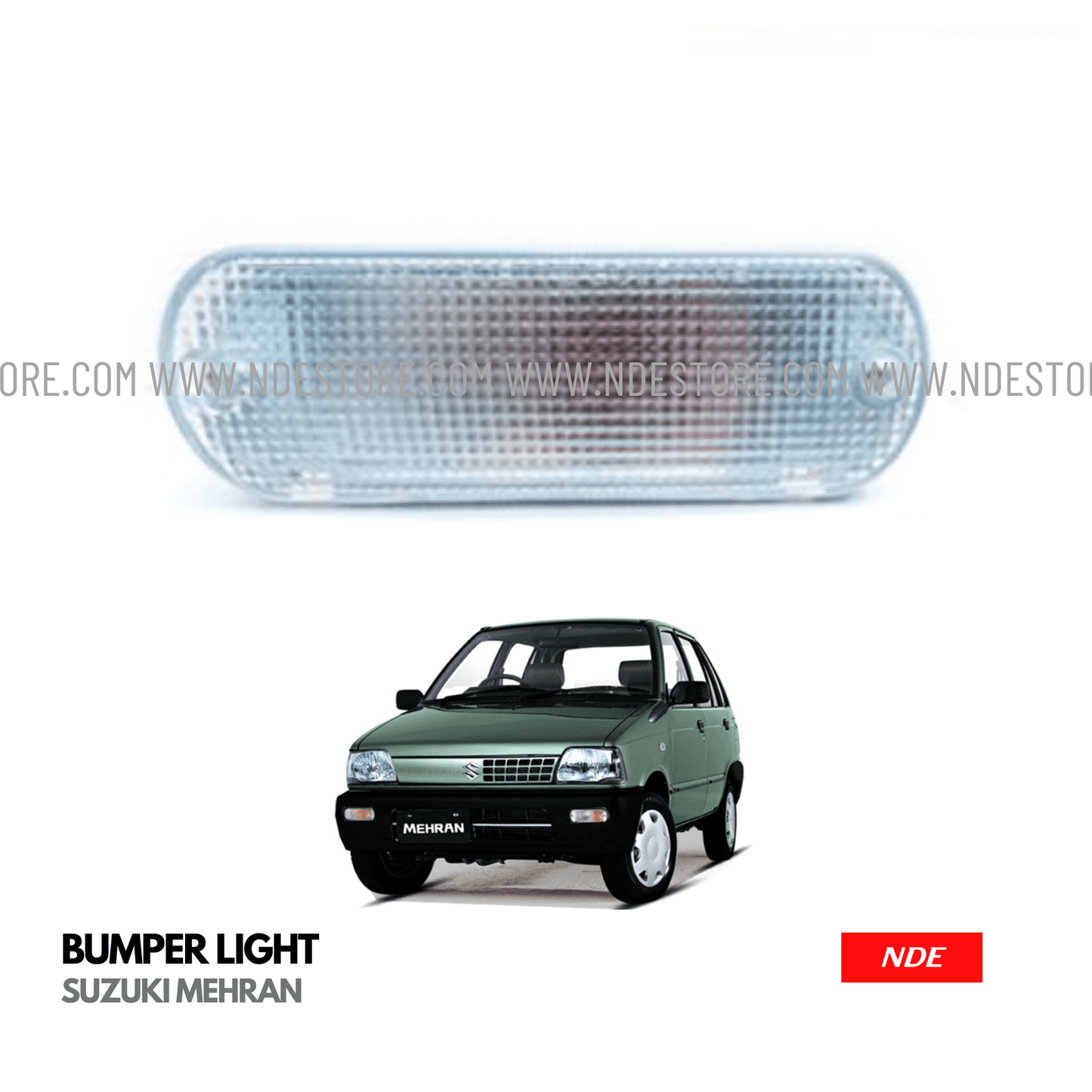 BUMPER LIGHT ASSY FOR SUZUKI MEHRAN (WHITE) - ndestore.com