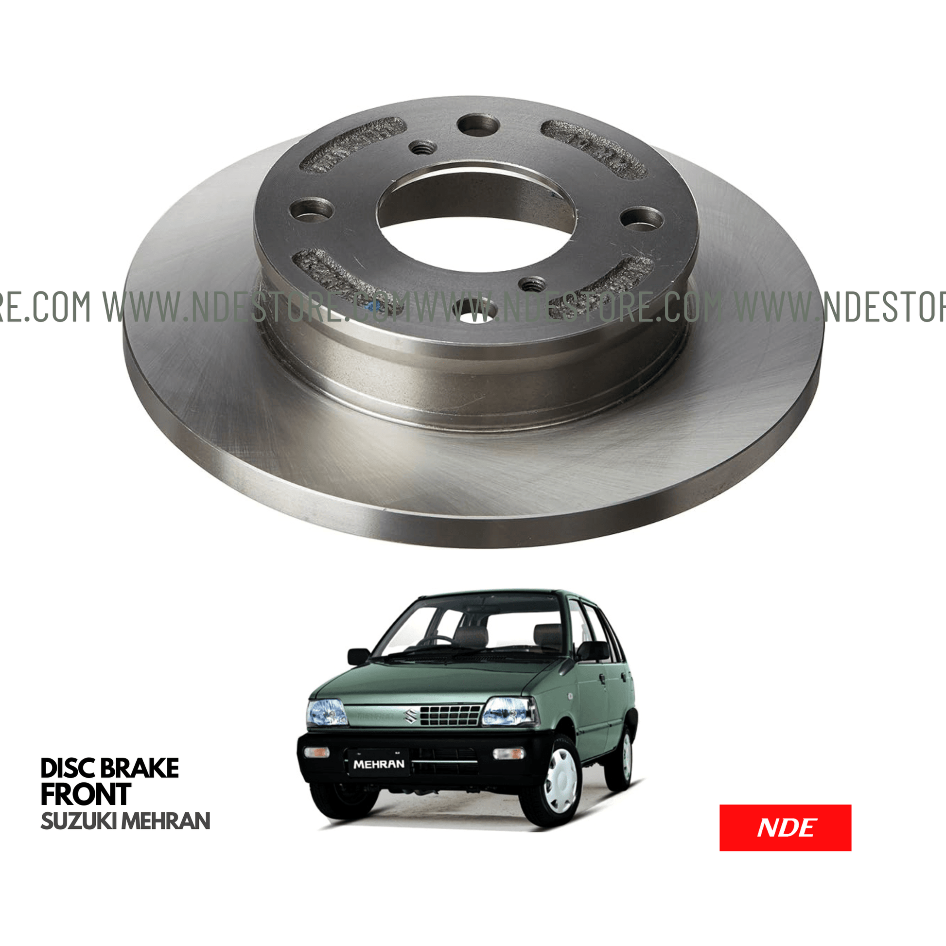 BRAKE WHEEL BRAKE ROTOR FRONT FOR SUZUKI MEHRAN (OEM) - ndestore.com