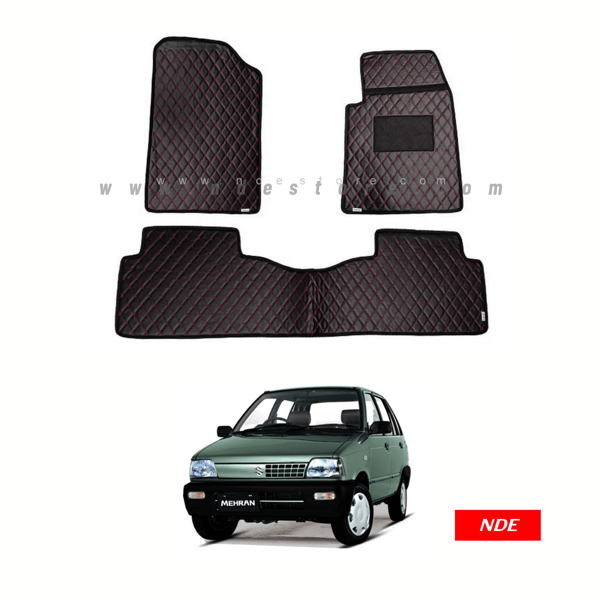 FLOOR MAT PREMIUM QUALITY FLAT 7D STYLE FOR SUZUKI MEHRAN - ndestore.com