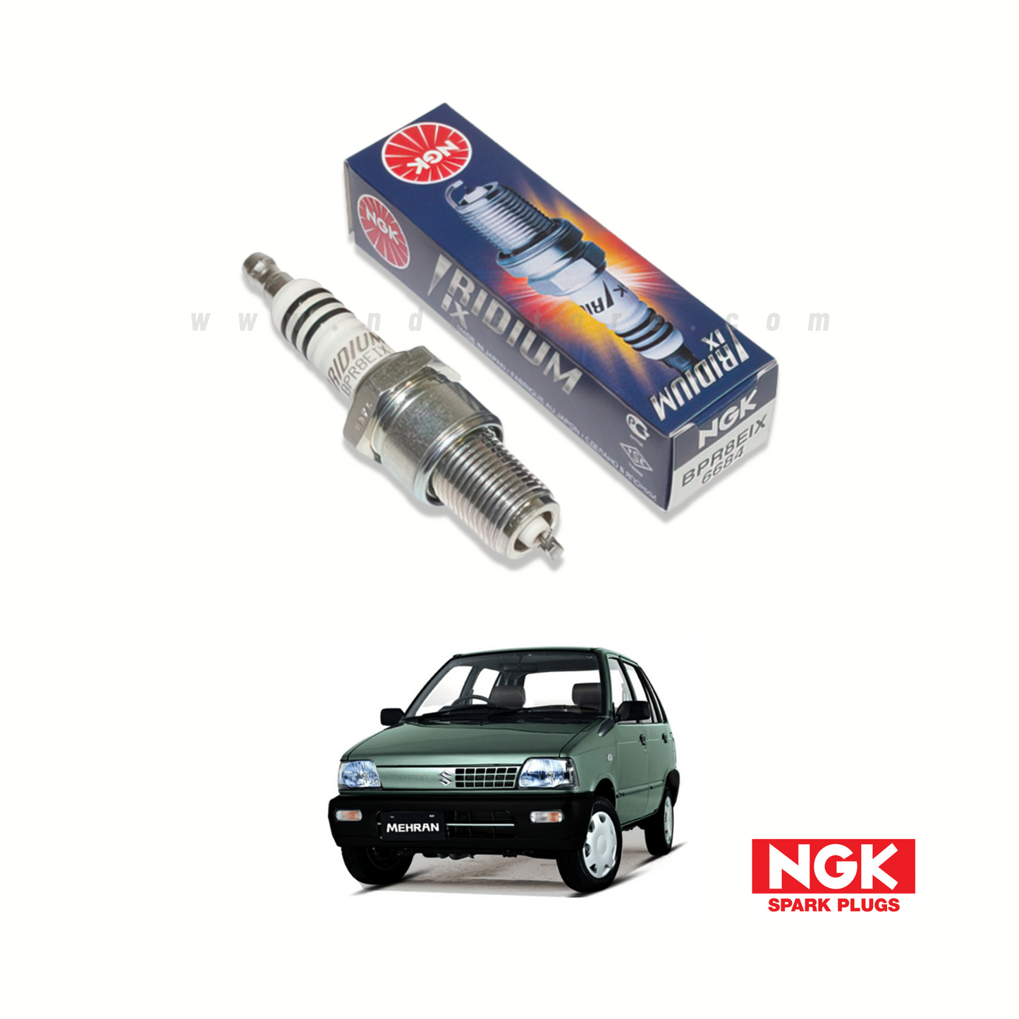 SPARK PLUG NGK IRIDUM IX FOR SUZUKI MEHRAN