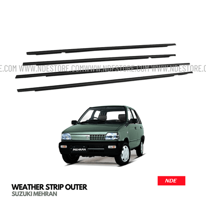 WEATHER STRIP CHROME COVER FOR SUZUKI MEHRAN - ndestore.com