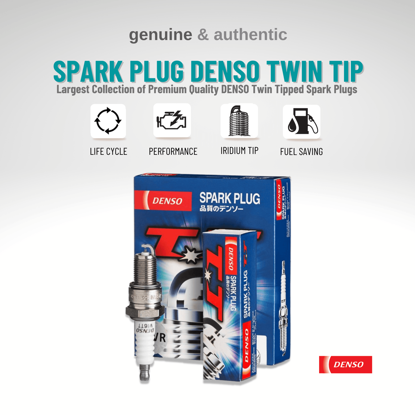 SPARK PLUG DENSO TWIN TIP FOR SUZUKI BOLAN - ndestore.com