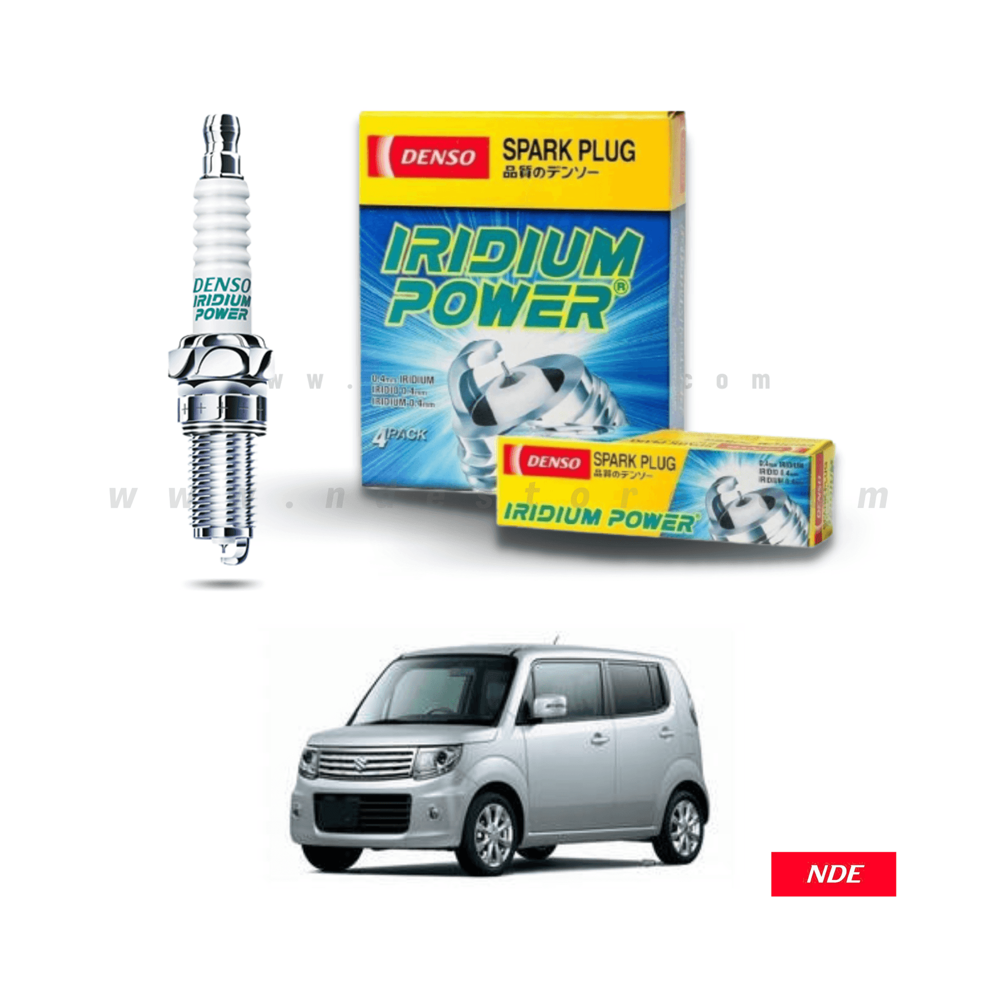 SPARK PLUG DENSO IRIDIUM POWER FOR SUZUKI MR WAGON - ndestore.com