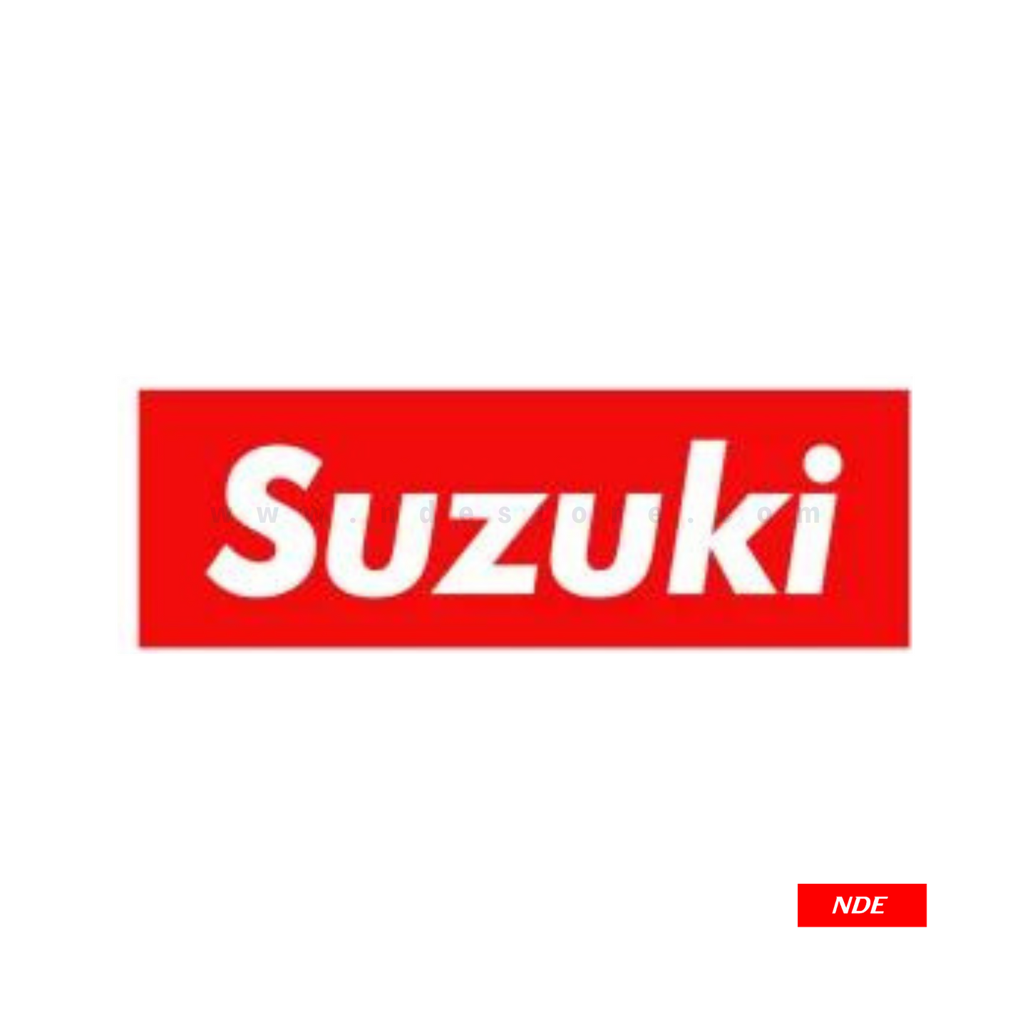 STICKER SUZUKI (RED)