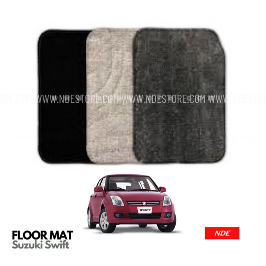 FLOOR MATS PREMIUM QUALITY FOR SUZUKI SWIFT (2008-2018)