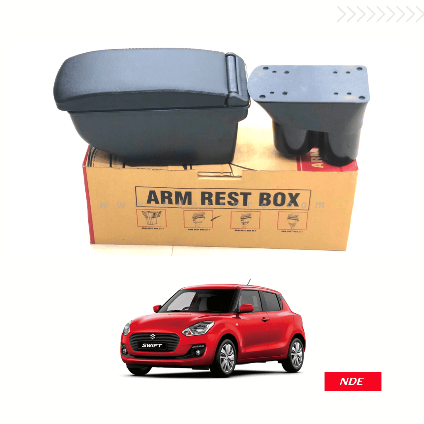 ARM REST CUSTOM FIT FOR SUZUKI SWIFT (2018-2024)