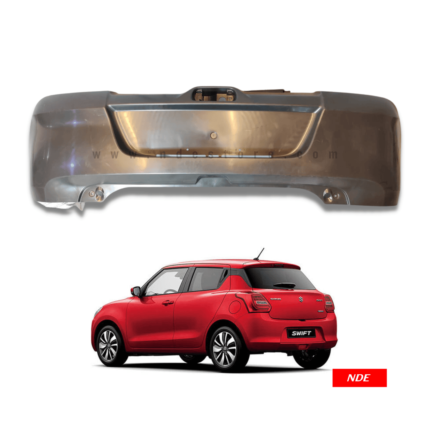 BUMPER REAR FOR SUZUKI SWIFT (2021-2024) - ndestore.com