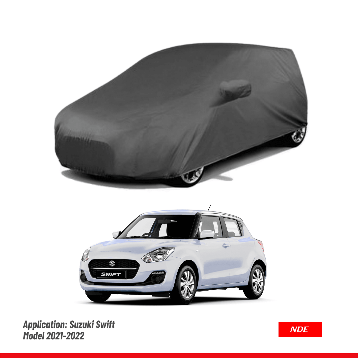 TOP COVER MICROFIBER FOR SUZUKI SWIFT (2021-2024) - ndestore.com