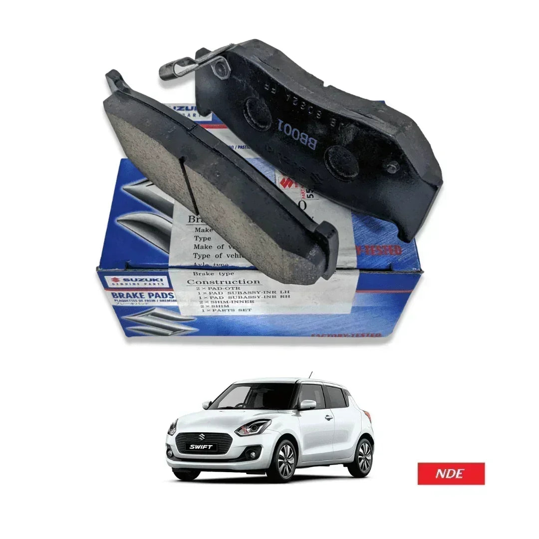 BRAKE, DISC BRAKE PAD FRONT GENUINE FOR SUZUKI SWIFT NDE STORE