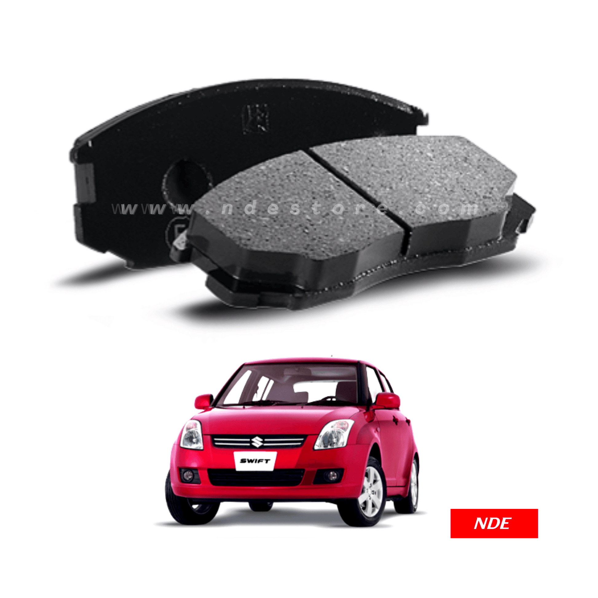 BRAKE, DISC BRAKE PAD FRONT FOR SUZUKI SWIFT (2008-2018) - ndestore.com