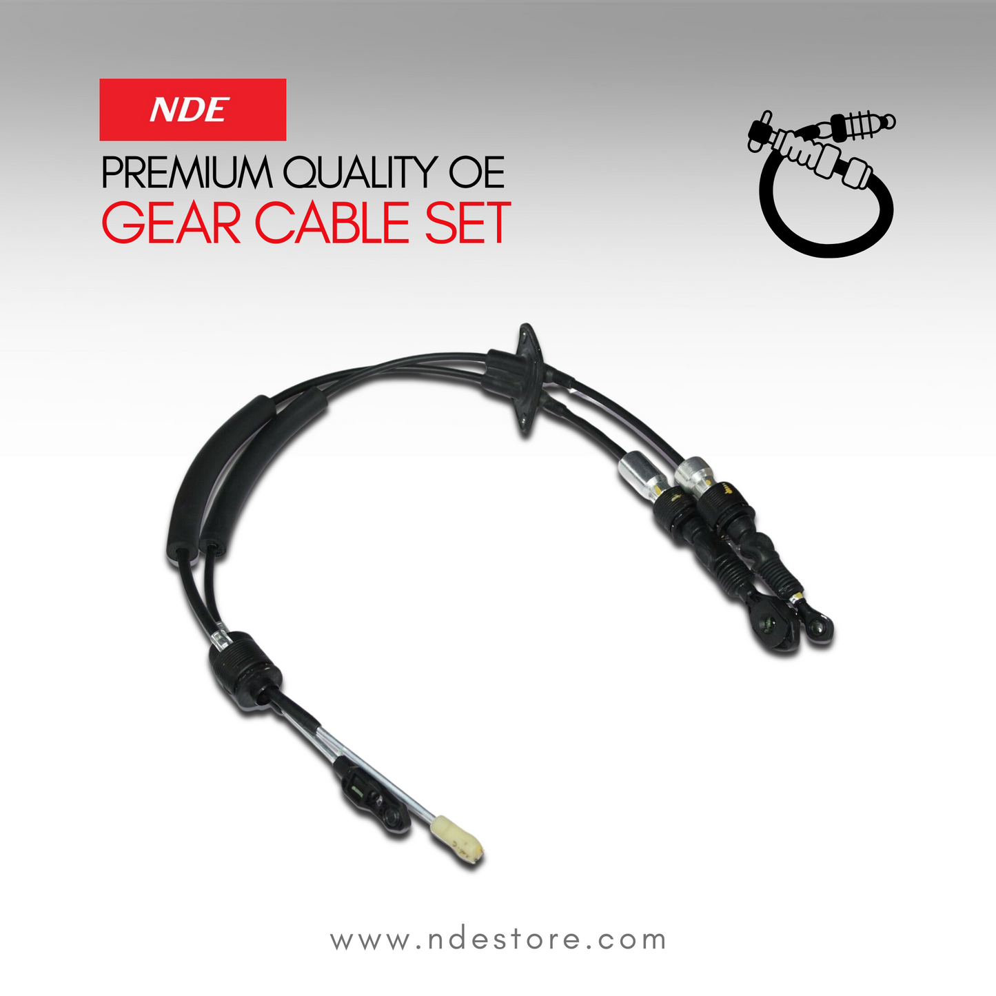 CABLE ASSY, GEAR CABLE ASSY FOR SUZUKI SWIFT (2008-2021) - ndestore.com