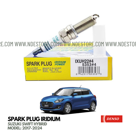 SPARK PLUG IRIDIUM POWER DENSO FOR SUZUKI SWIFT HYBRID (2017-2024)